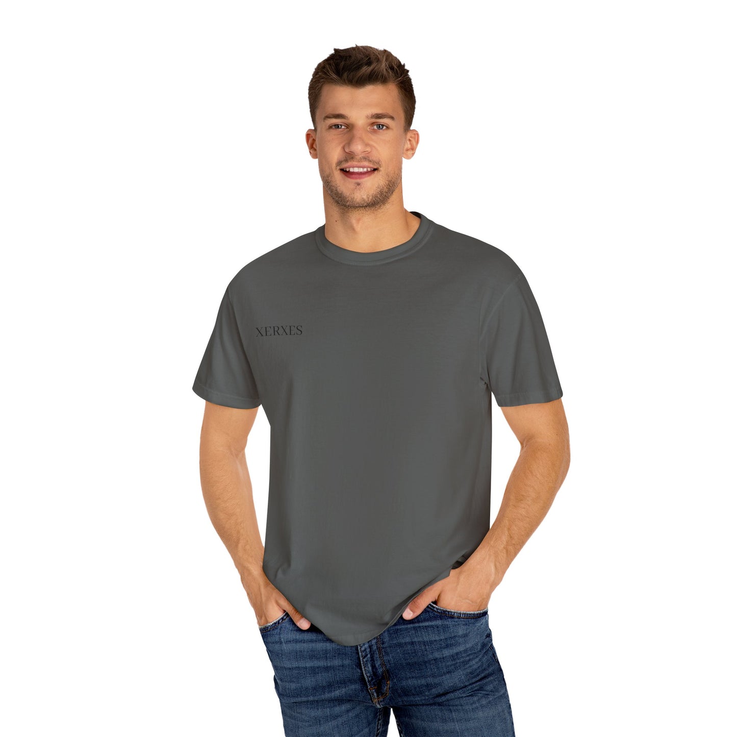 Half Face Graphic T-Shirt