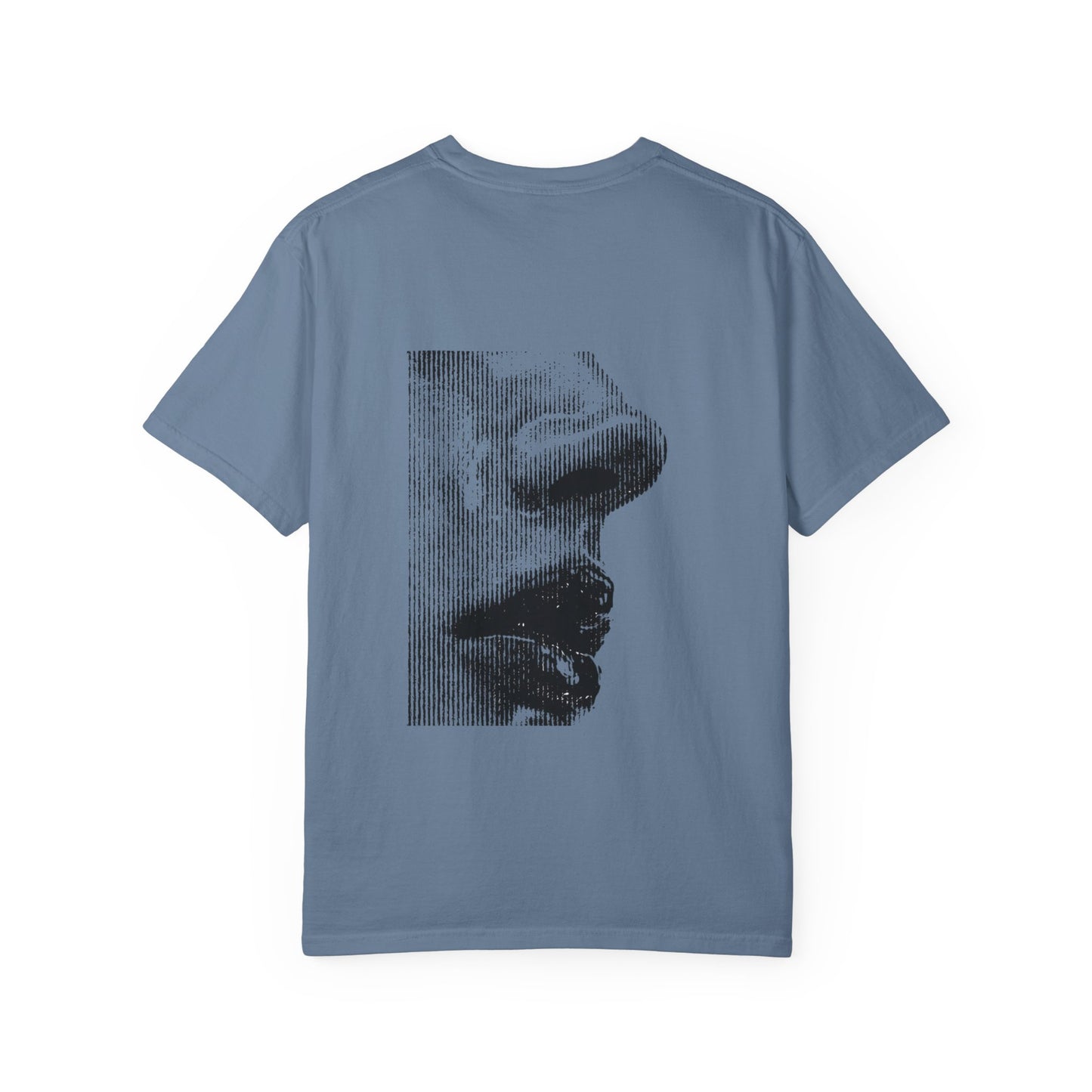 Half Face Graphic T-Shirt
