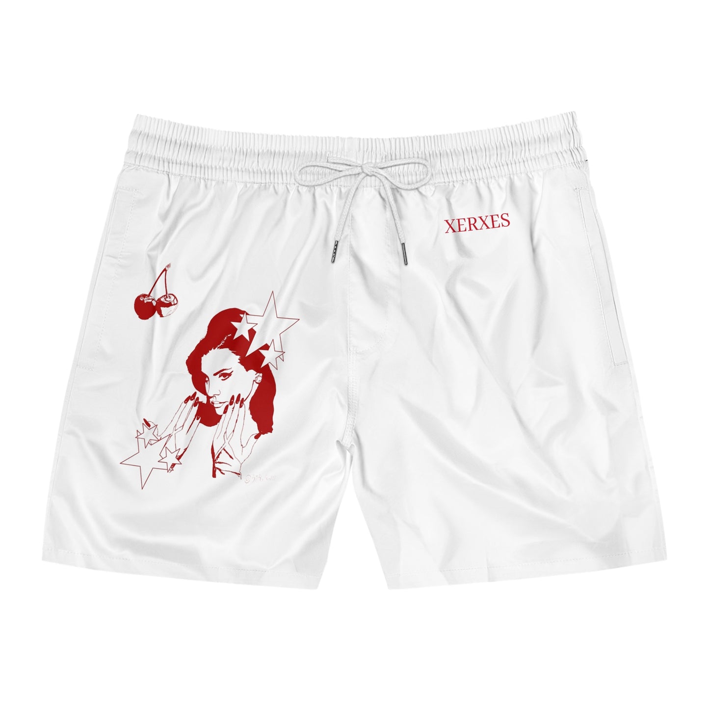 Red Cherry Men's Swimsuit