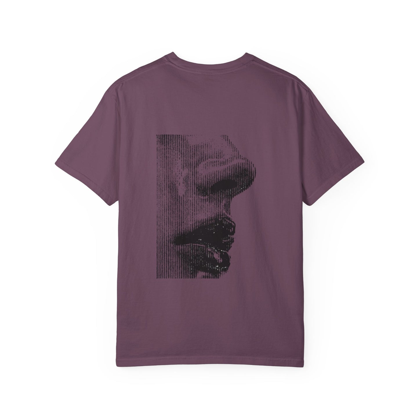 Half Face Graphic T-Shirt