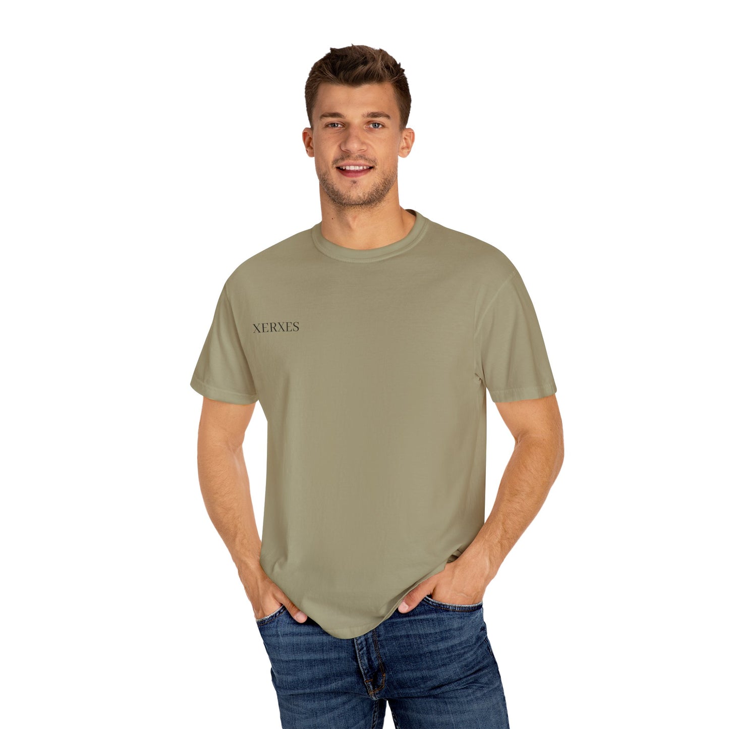 Half Face Graphic T-Shirt