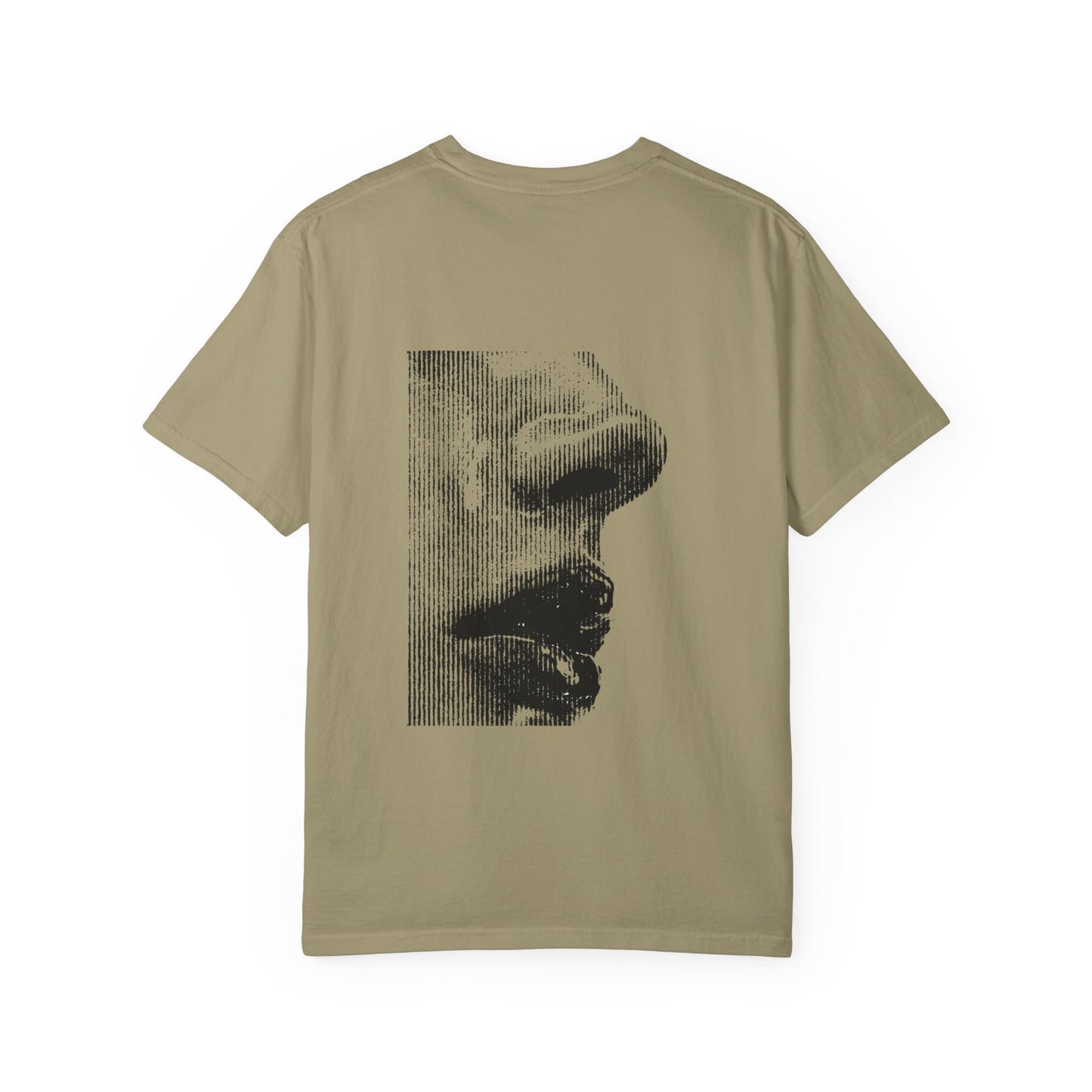 Half Face Graphic T-Shirt