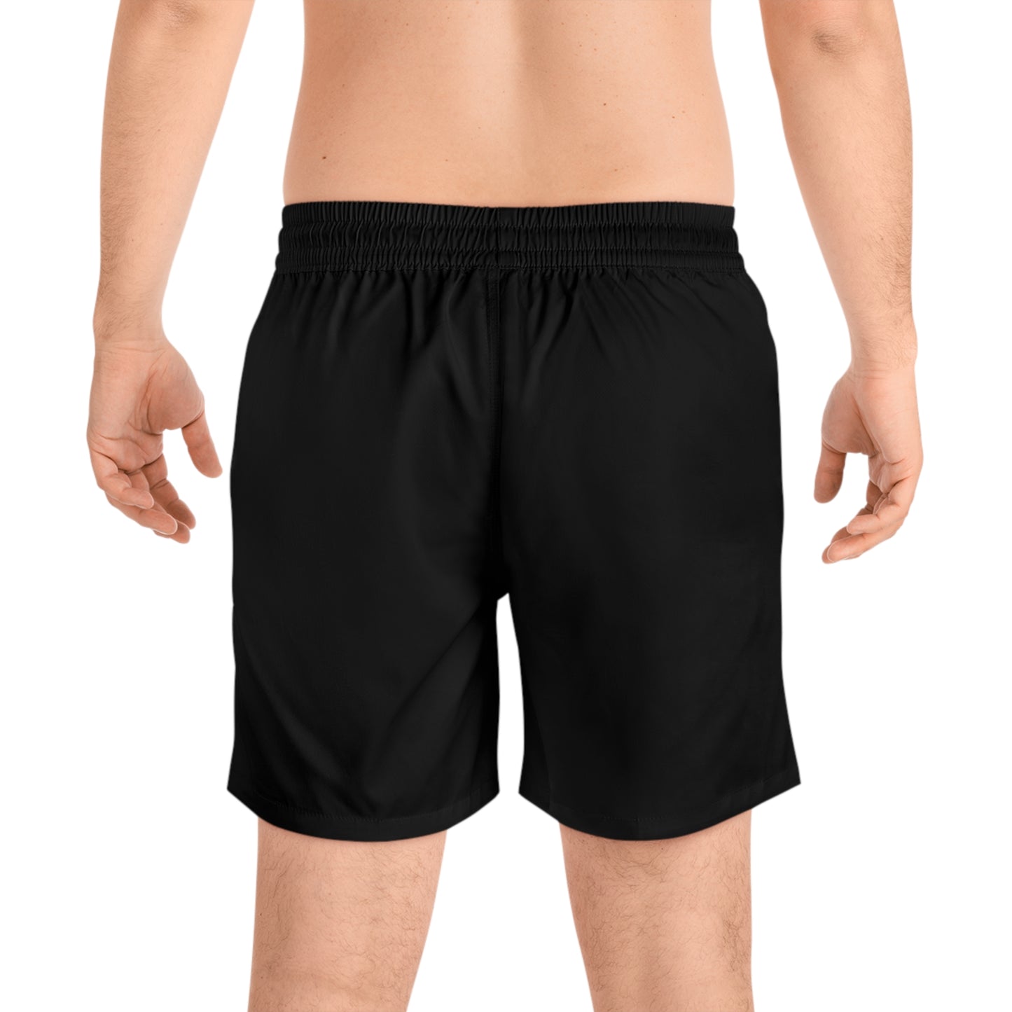 Black Original Design Men's Swimsuit