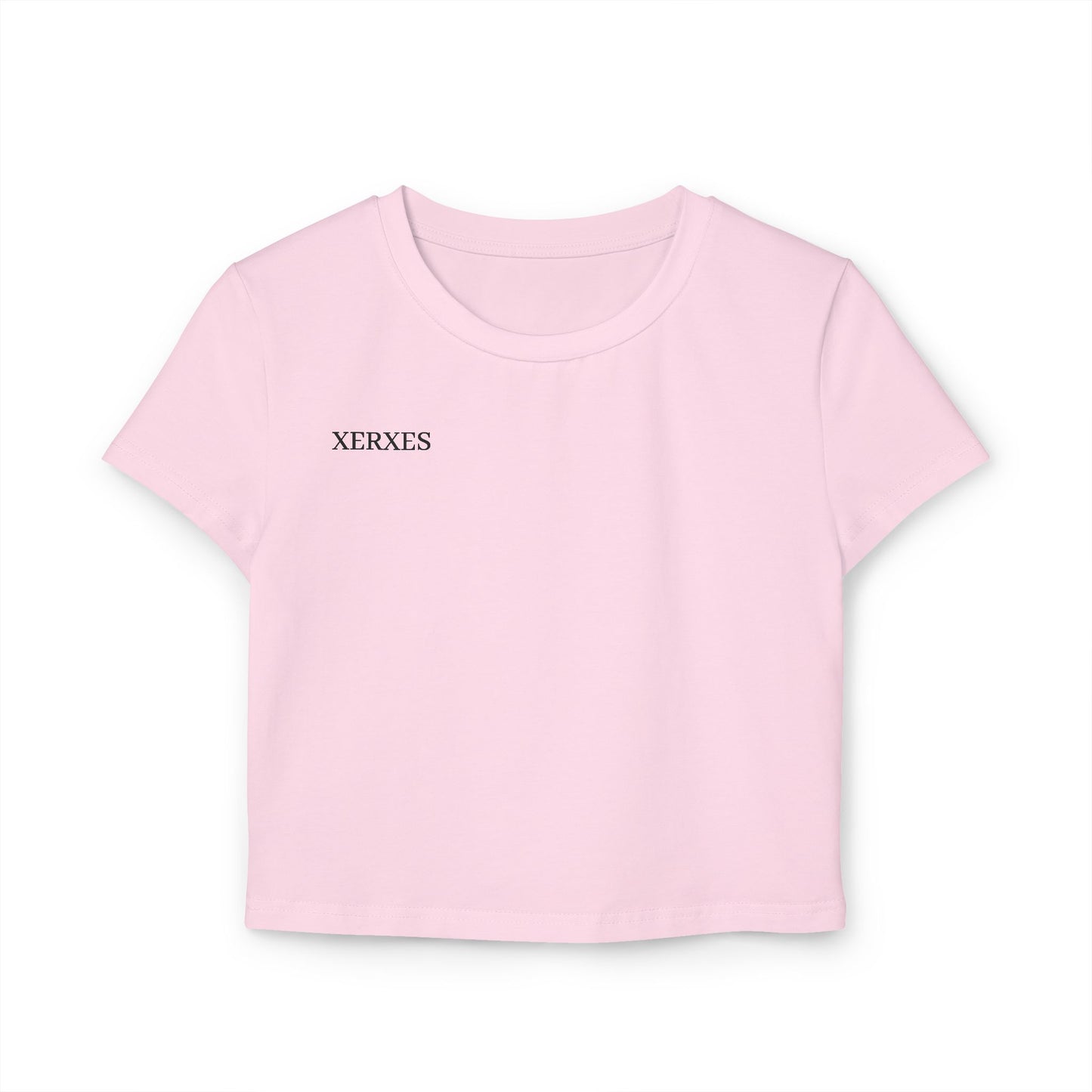 Half Face Graphic Baby Tee