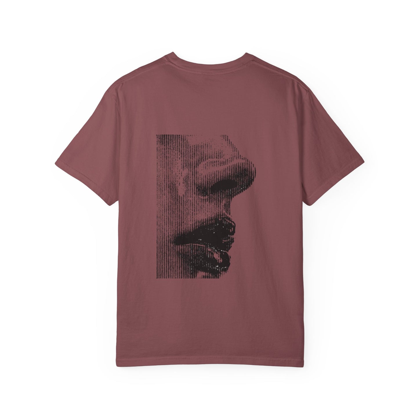 Half Face Graphic T-Shirt