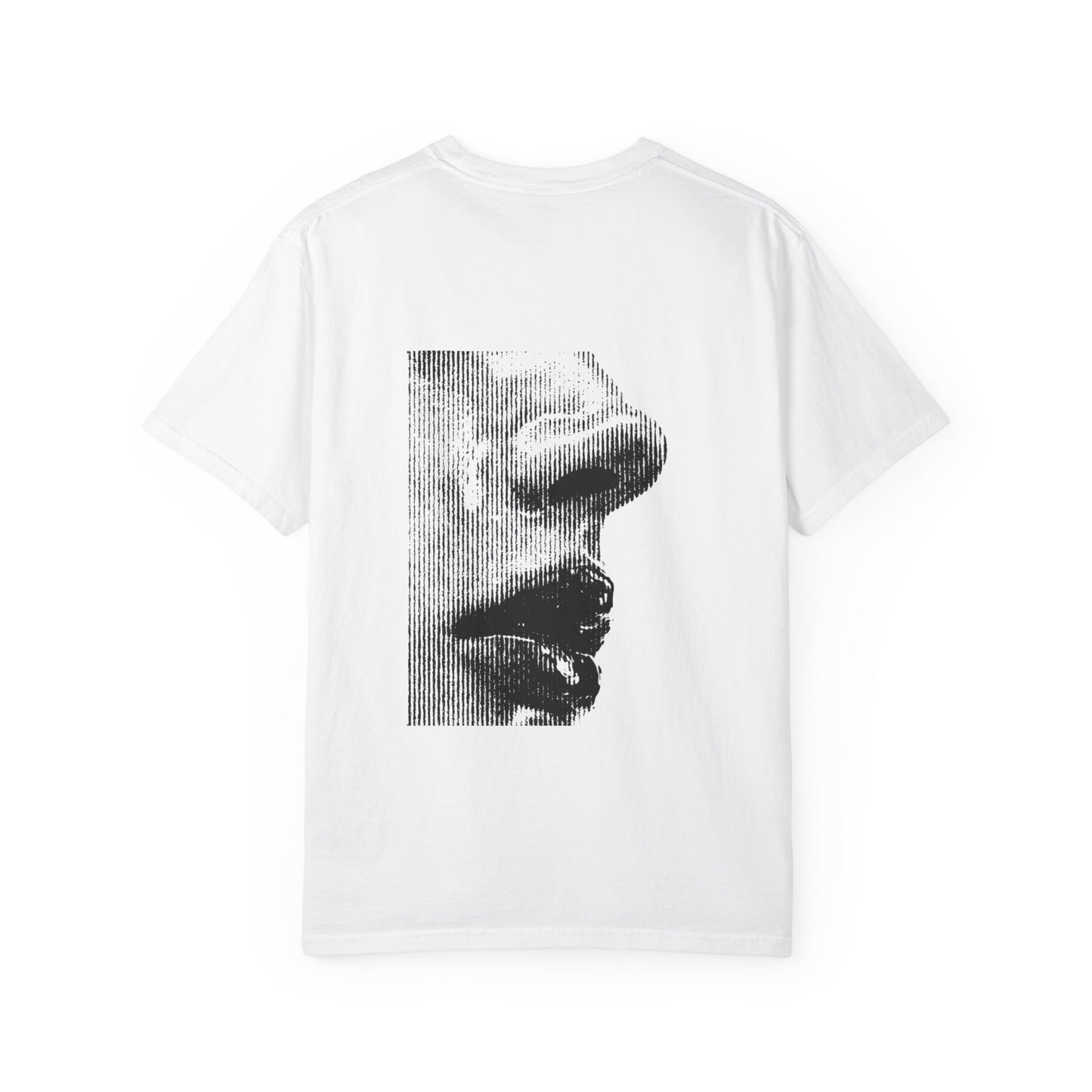 Half Face Graphic T-Shirt