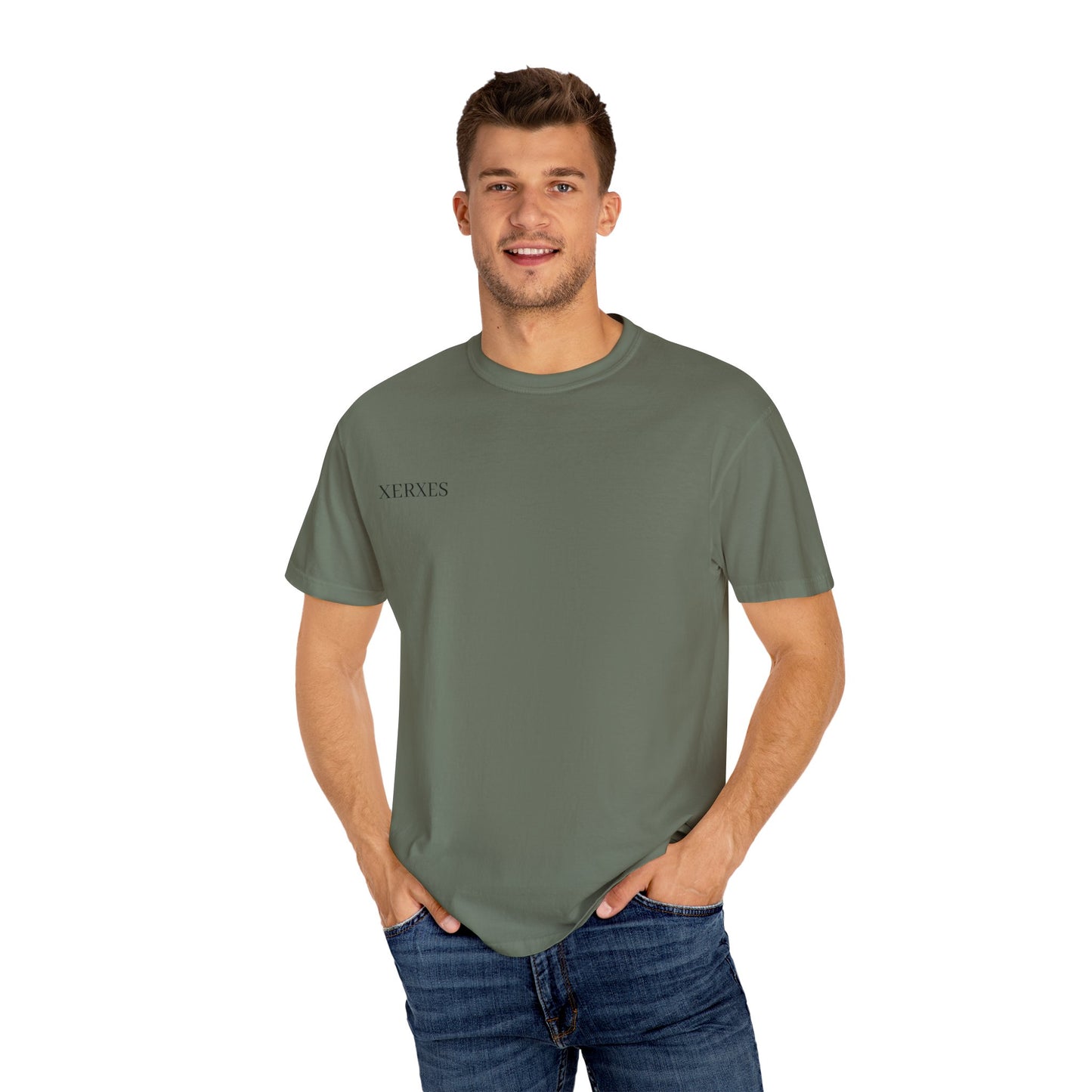 Half Face Graphic T-Shirt