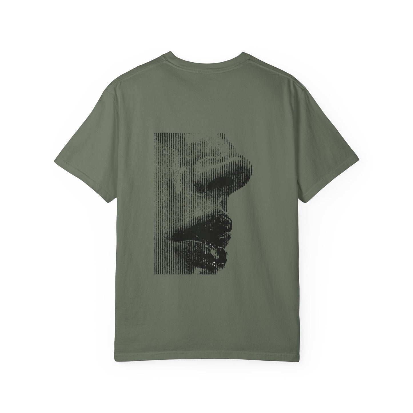Half Face Graphic T-Shirt