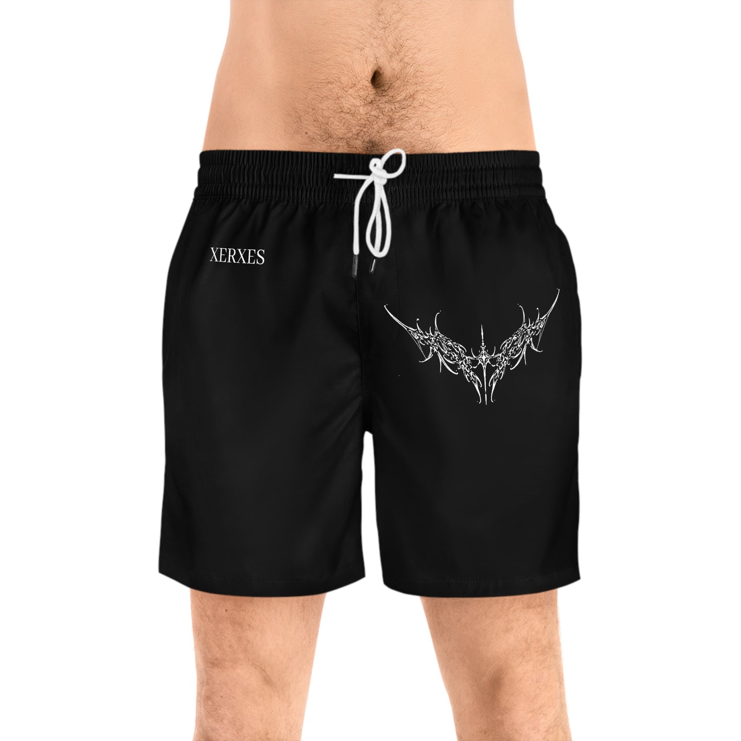 Black Original Design Men's Swimsuit