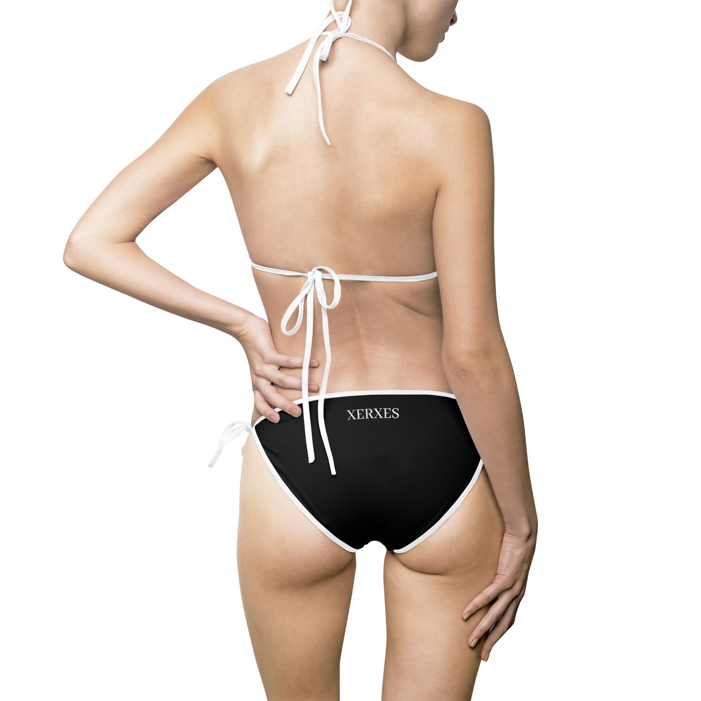 Black Barbed Wire Women's Bikini