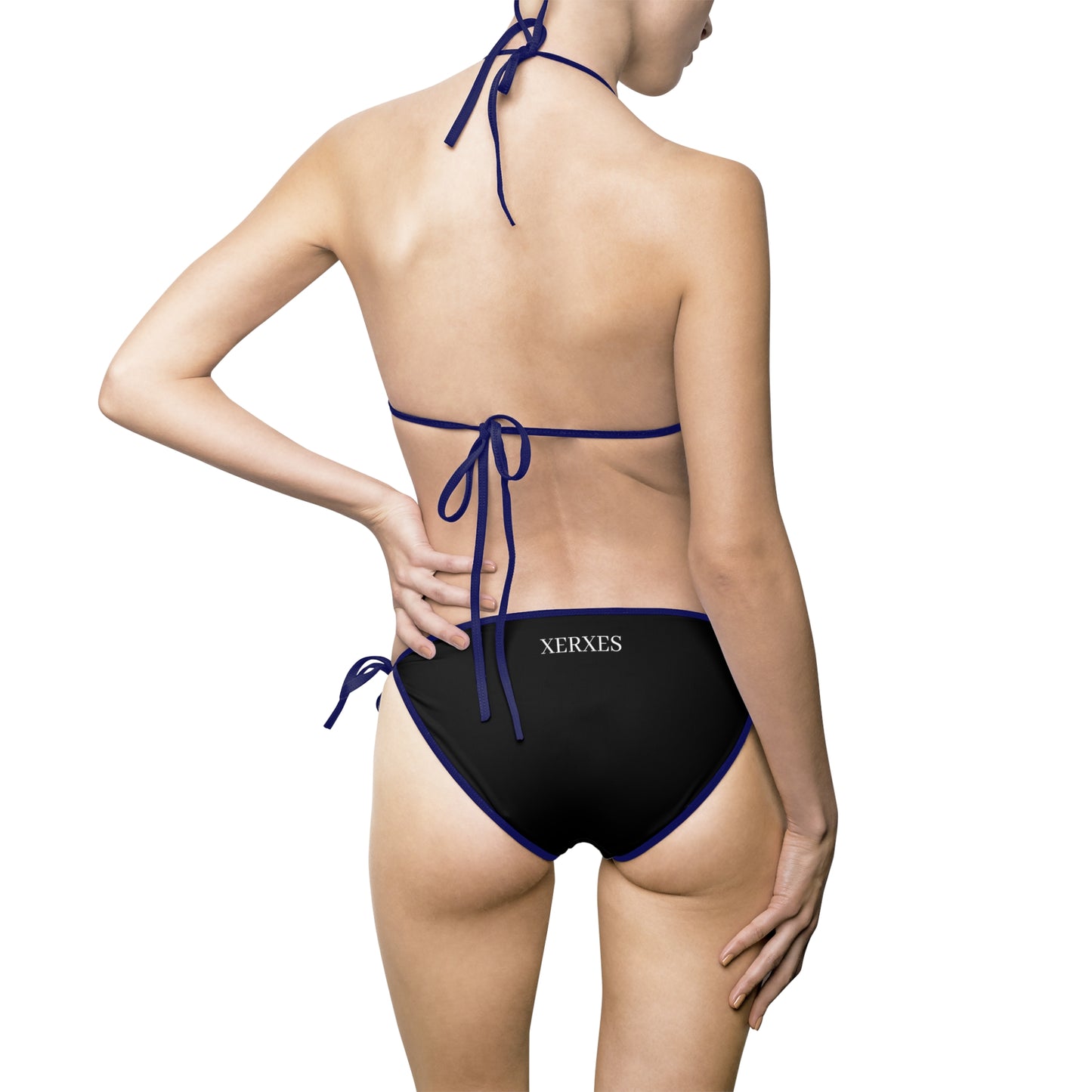 Black Barbed Wire Women's Bikini