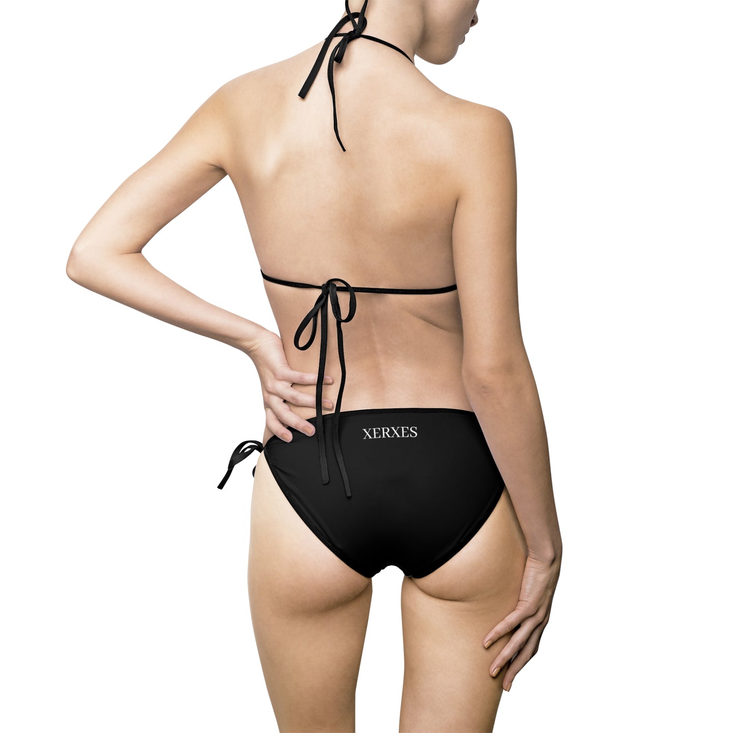 Black Barbed Wire Women's Bikini